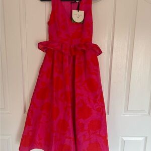 Kate Spade Vibrant Pink Kids Dress